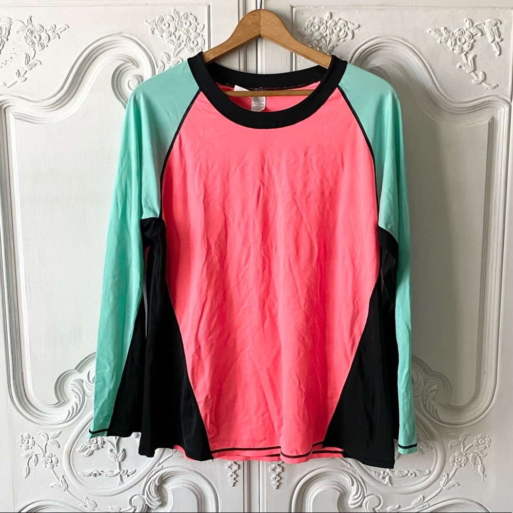 Rash Guard plus size 3x swim top